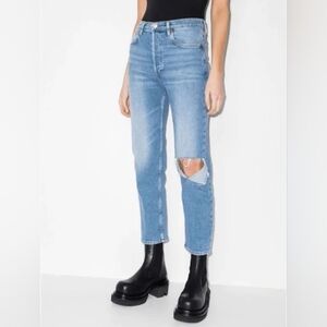 RE/DONE 70's Stove Pipe Jeans‎